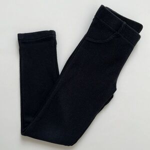 Carter’s Size 7 Thick Stretch Black Glitter Leggings Jeggings Stretch Pants